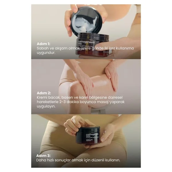 Cosmogenesis Labs Sıkılaştırıcı Selülit Karşıtı Vücut Kremi 300 Ml - Görsel 3