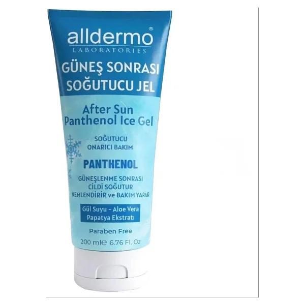 Alldermo After Sun Panthenol Ice Jel 200ml - Görsel 2