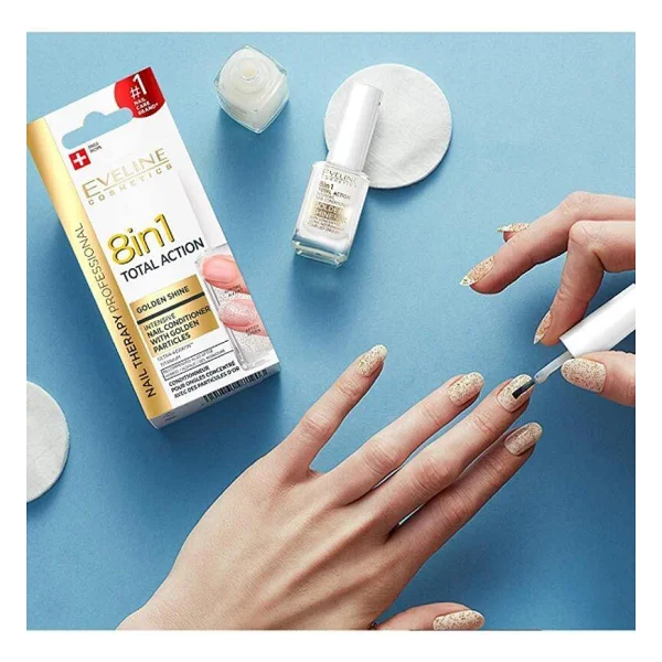 Eveline Cosmetics Total Action 8 İn 1 Intensive Nail Conditioner 12 Ml - Görsel 3