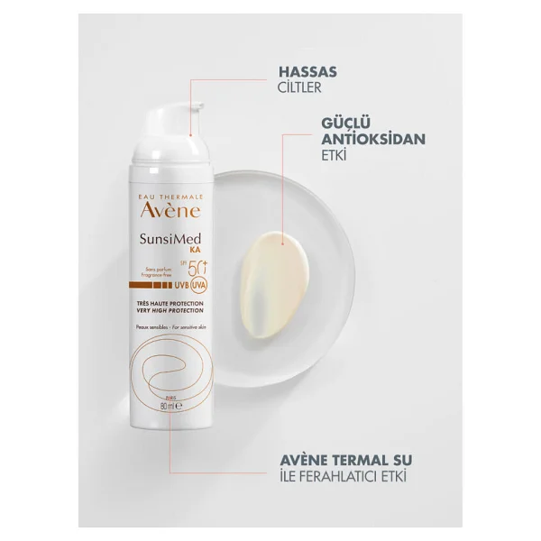 Avene Sunsimed Ka 80 Ml 50 Faktör Güneş Kremi - Görsel 3