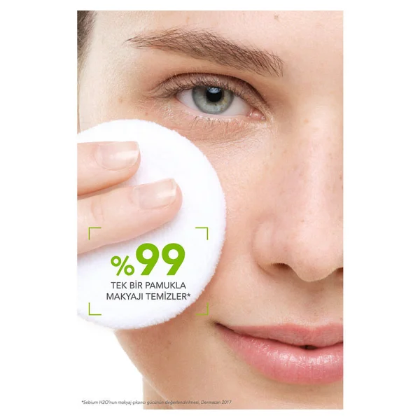 Bioderma Sebium H2O Micellar 250 ml Yüz Temizleme Suyu - Görsel 5