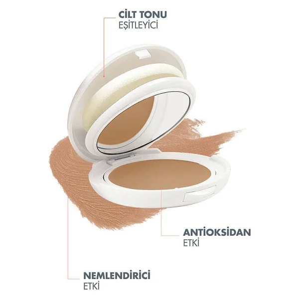 Avene Compact Teintee Spf 50+ 10 Gr Krem Fondöten - Görsel 2