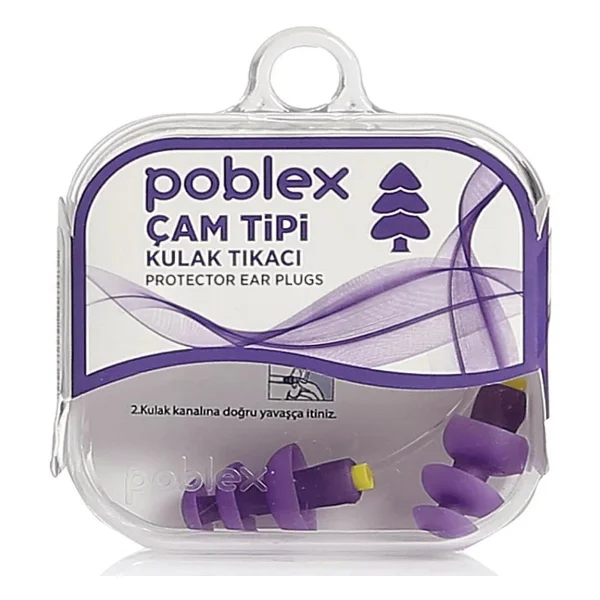 Poblex Çam Tipi Orta Boy (M) Kulak Tıkacı - Görsel 3