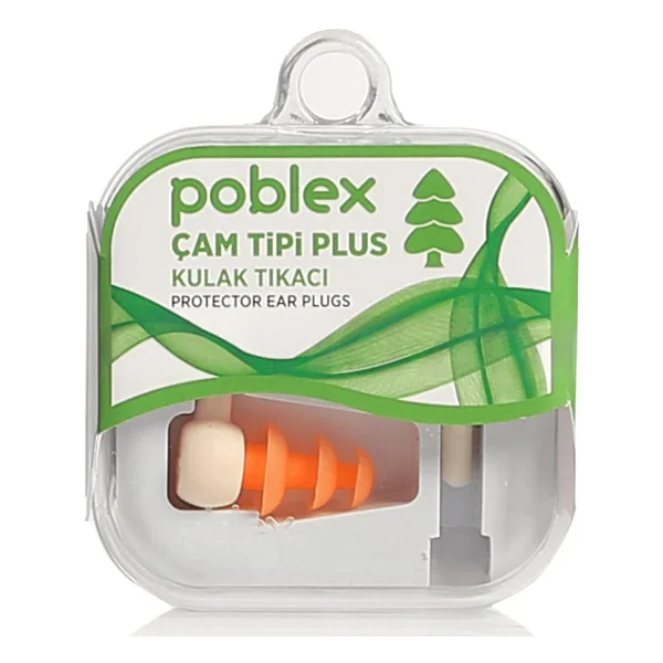 Poblex Çam Tipi Plus Büyük Boy (L) Kulak Tıkacı - Görsel 2