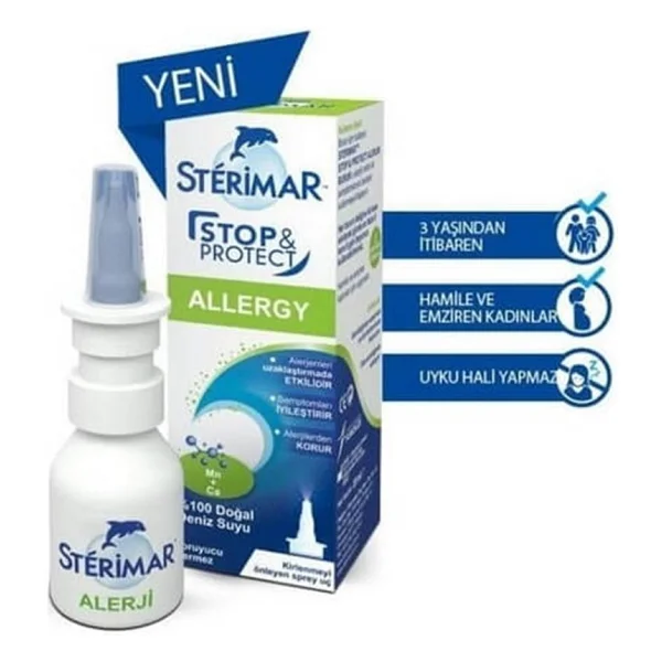 Sterimar Stop & Protect Alerji Burun Spreyi 20 Ml - Görsel 4