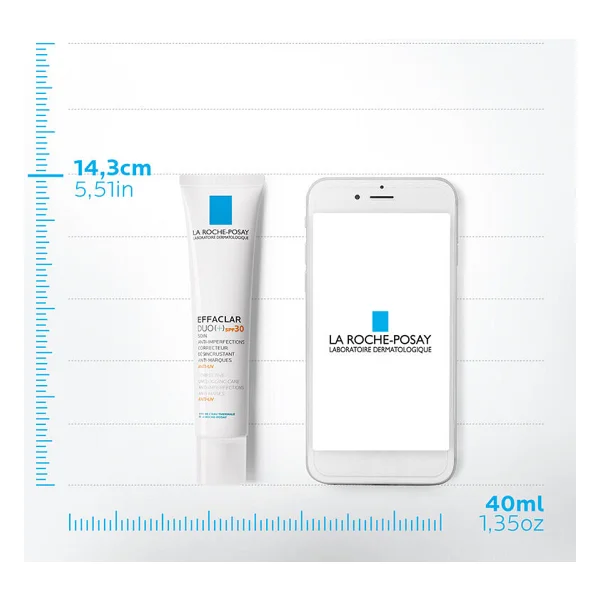 La Roche-Posay Effaclar Duo+ Spf 30 40 Ml Koruyucu Bakım Kremi - Görsel 4
