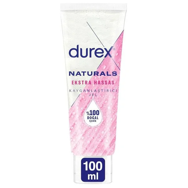 Durex Naturals Ekstra Hassas 100 Ml Su Bazlı Kayganlaştırıcı Jel - Görsel 3