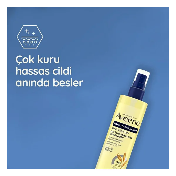 Aveeno Rahatlatıcı Sprey Vücut Yağı 200 Ml - Görsel 3