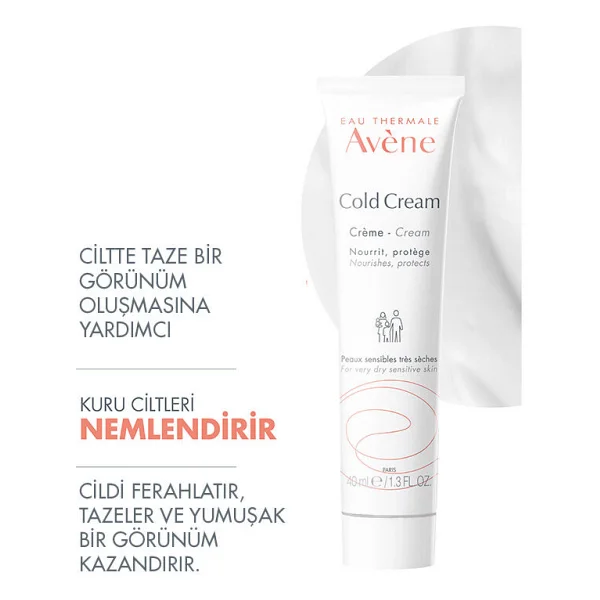Avene Cold Cream 40 Ml Besleyici Bakım Kremi - Görsel 10