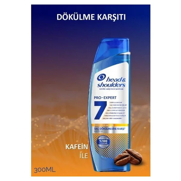 Head & Shoulders Pro-Expert 7 Kafein 300 ml Saç Dökülmesine Karşı Şampuan