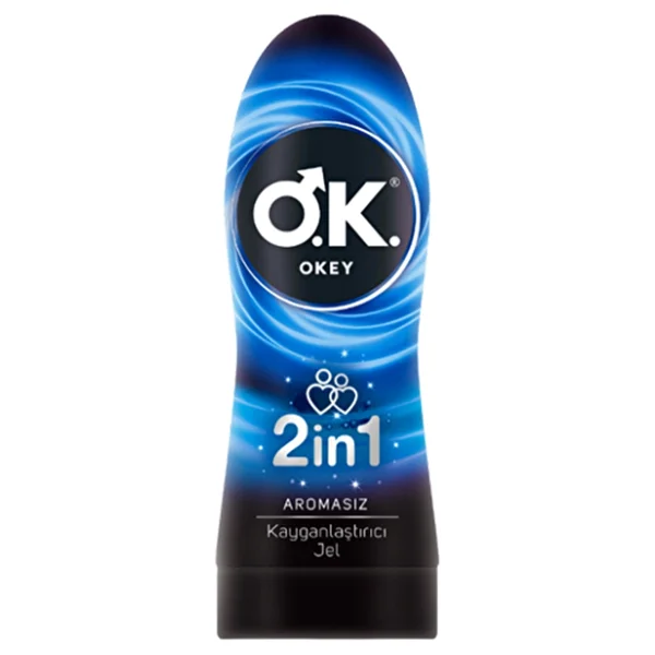 Okey 2 in 1 Aromasız Kayganlaştırıcı Jel 200 ml - Görsel 3