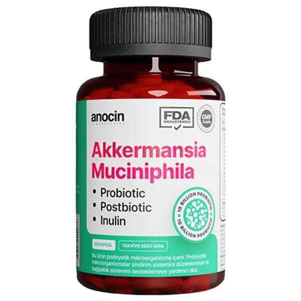 Anocin Akkermansia Muciniphila 20 Kapsül - Görsel 2