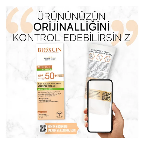 Bioxcin Suncare Güneş Kremi Tint Spf 50+ 50 Ml - Görsel 10