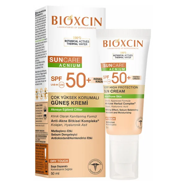 Bioxcin Suncare Güneş Kremi Tint Spf 50+ 50 Ml - Görsel 2
