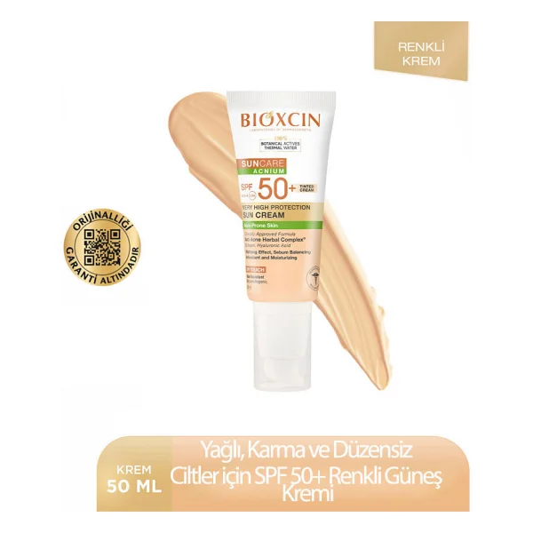 Bioxcin Suncare Güneş Kremi Tint Spf 50+ 50 Ml - Görsel 3
