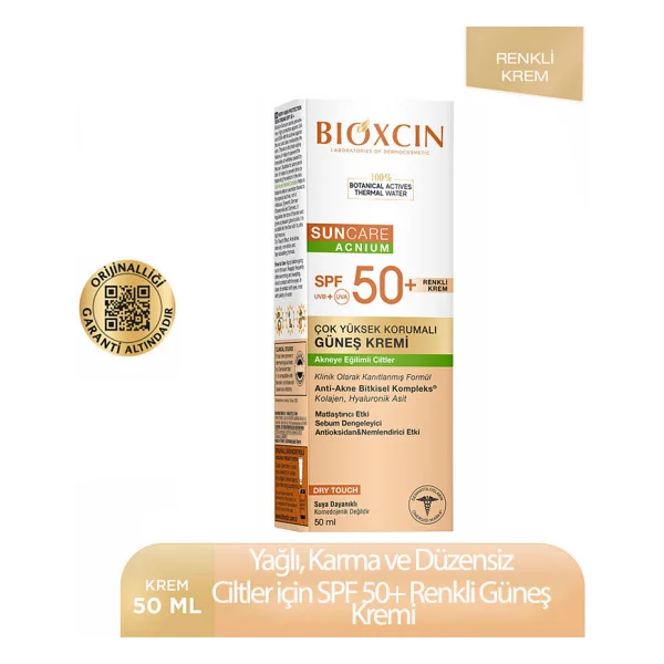 Bioxcin Suncare Güneş Kremi Tint Spf 50+ 50 Ml - Görsel 4