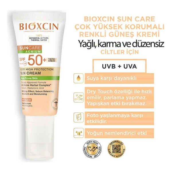Bioxcin Suncare Güneş Kremi Tint Spf 50+ 50 Ml - Görsel 5