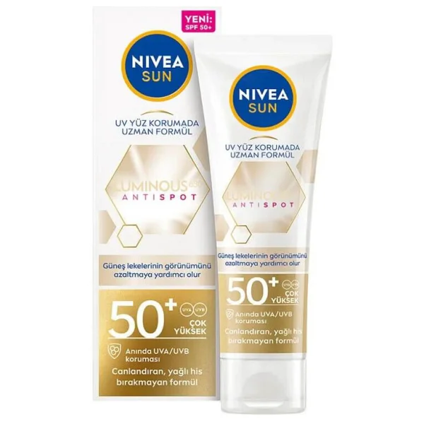 Nivea Luminous630 Leke Karşıtı 40 ml 50 Faktör Güneş Kremi - Görsel 8