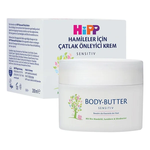 Hipp Mamasanft Hamileler için 200 ml Çatlak Önleyici Krem - Görsel 2