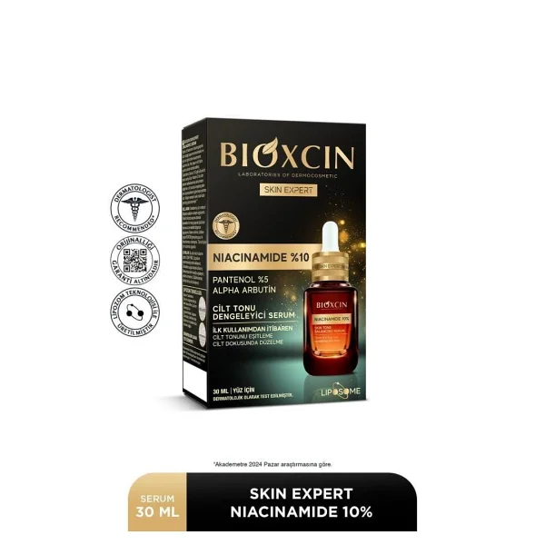 Bioxcin Niacinamide % 10 Ton Dengeleyici 30 ml Yüz Serumu - Görsel 3