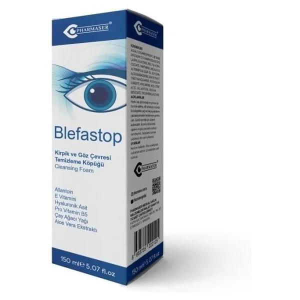 Blefastop Kirpik Ve Göz Çevresi Temizleme Köpüğü 150 Ml - Görsel 3
