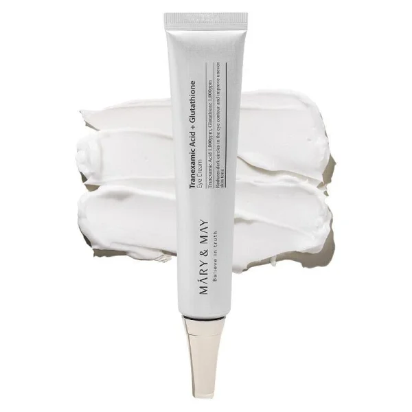 Mary & May Tranexamic Acid + Glutathion Koyu Halka Karşıtı Aydınlatıcı 12 Gr Göz Çevresi Kremi - Görsel 4