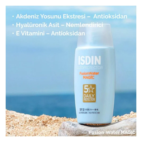 Isdın Photoprotector Fusion Water Magic Spf50 50Ml Güneş Koruyucu - Görsel 3