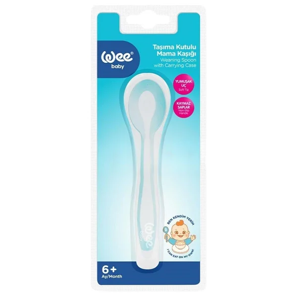 Wee Baby Taşıma Kutulu Mama Kaşığı - Görsel 6