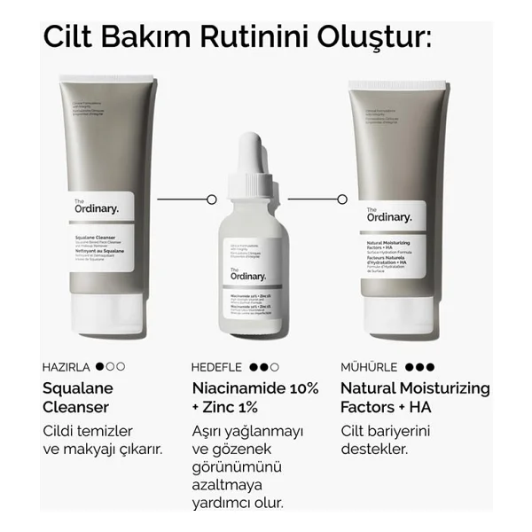 The Ordinary Leke Ve Gözenek Karşıtı Zinc 1% + 10% 60 Ml Niasinamid Serum - Görsel 5