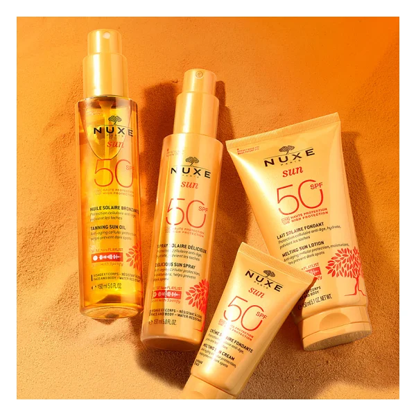 Nuxe Huile Solaire Bronzlaştırıcı Yüz Ve Vücut Yağı Spf50 150 Ml - Görsel 6