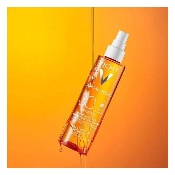 Vichy Capital Soleil Cell Protect 200 Ml 30 Faktör Güneş Yağı - Görsel 9