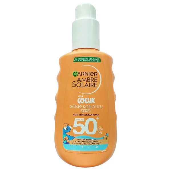 Garnier Ambre Solaire Sensitive Advanced Kids Çocuk Güneş Koruyucu Süt Spf 50+ 200 ml - Görsel 10