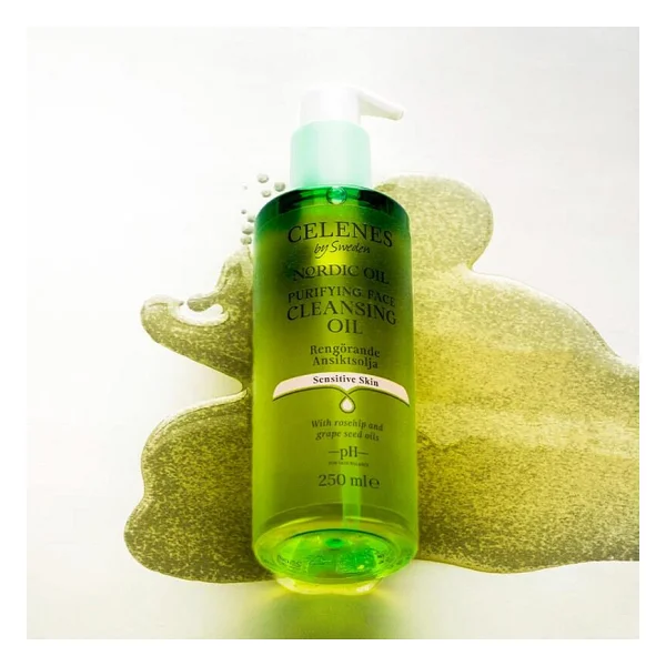 Celenes Nordic Oil Arındırıcı Hassas Ciltler İçin 250 Ml Yüz Temizleme Yağı - Görsel 2