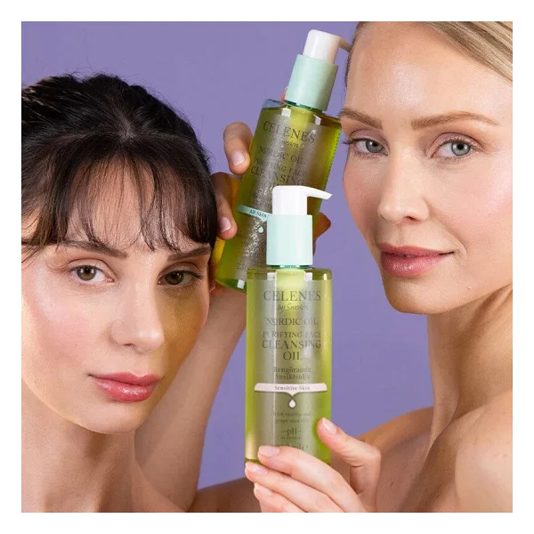 Celenes Nordic Oil Arındırıcı Hassas Ciltler İçin 250 Ml Yüz Temizleme Yağı - Görsel 4