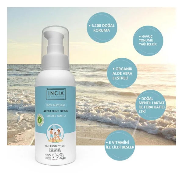 Incia Doğal After Sun 100 Ml Güneş Sonrası Losyon - Görsel 8