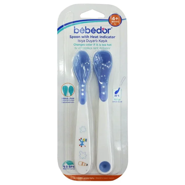 Bebedor 555 2'li Isıya Duyarlı Yumuşak Uçlu Kaşık - Görsel 6