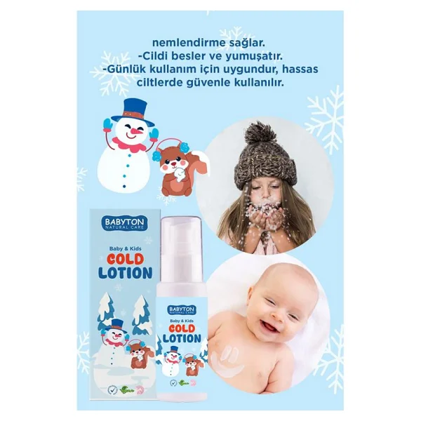 Babyton Nemlendirici Ve Besleyici Cold Krem 100 Ml - Görsel 7
