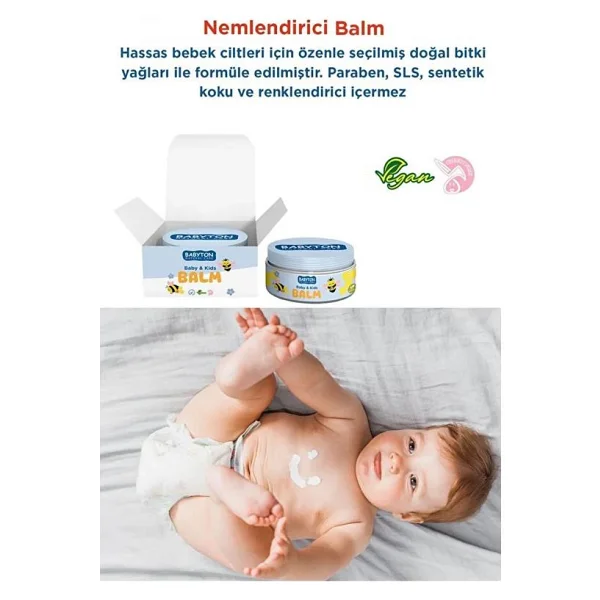 Babyton Rahatlatıcı ve Besleyici Balm 50 ml - Görsel 3