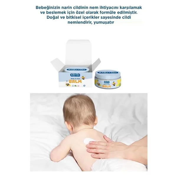 Babyton Rahatlatıcı ve Besleyici Balm 50 ml - Görsel 4