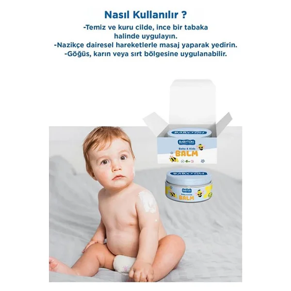 Babyton Rahatlatıcı ve Besleyici Balm 50 ml - Görsel 5