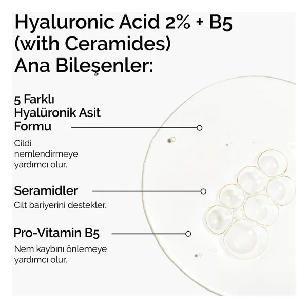 The Ordinary Pro-Vitamin B5 Nemlendirici 30 Ml Hyaluronik Asit Serum - Görsel 3