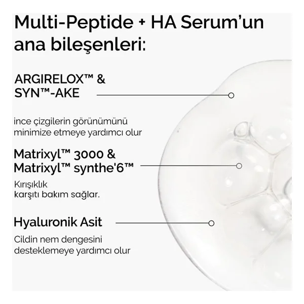 The Ordinary Multi-Peptide + Ha Kırışıklık Karşıtı 30 Ml Yüz Serumu - Görsel 3