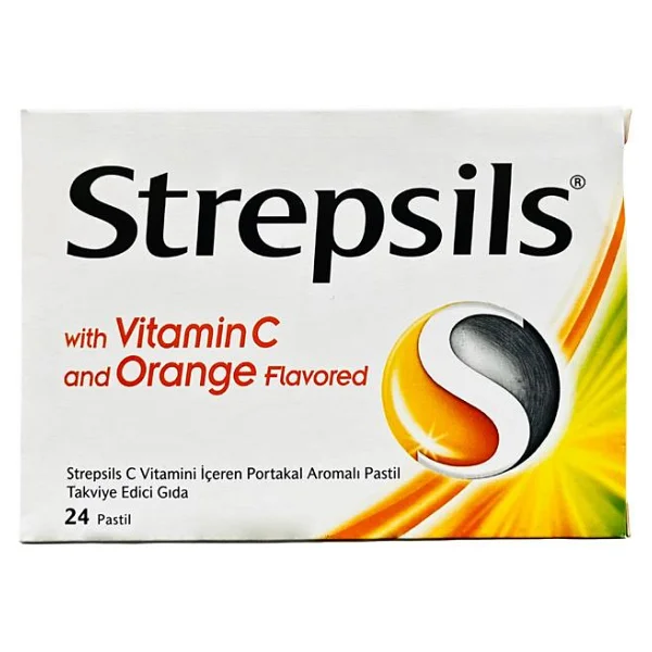 Strepsils C Vitamini Ve Portakal Aromalı 24'lü Pastil - Görsel 4