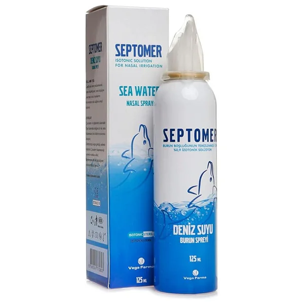 Septomer İzotonik Solüsyon Okyanus Deniz Suyu 125 Ml Burun Spreyi - Görsel 3