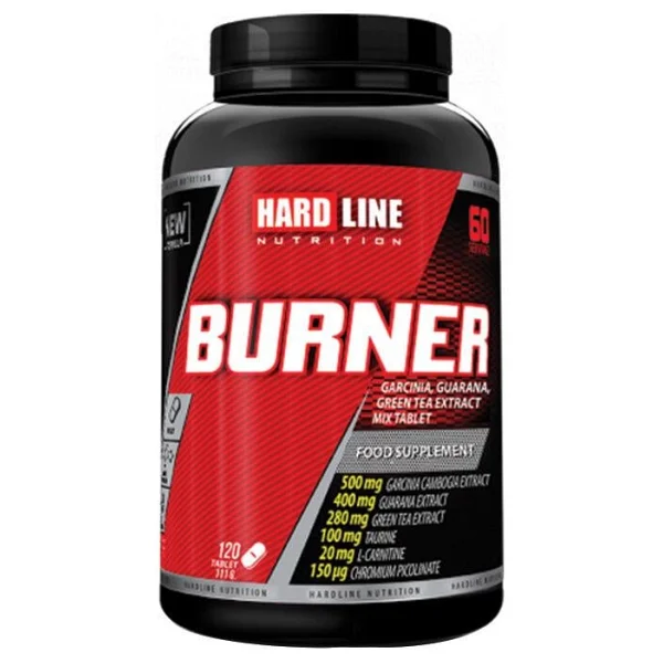 Hardline Nutrition Burner 120 Tablet - Görsel 2