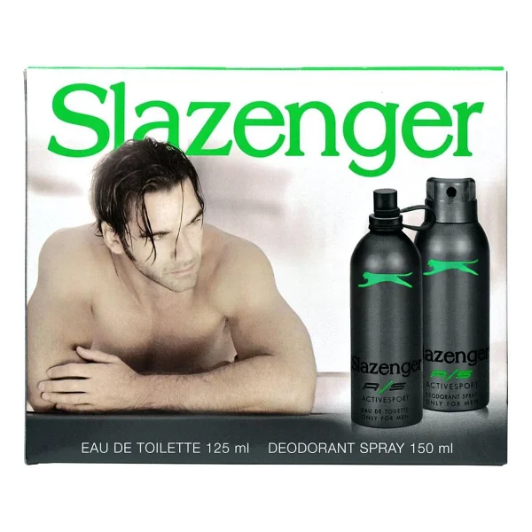 Slazenger Activesport Yesil Kofre - Parfum 125 Ml + Deodorant 150 Ml - Görsel 2