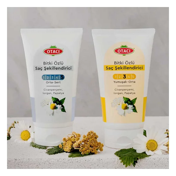 Otacı Bitkisel Saç Şekillendirici Orta-Sert 150 Ml - Görsel 8