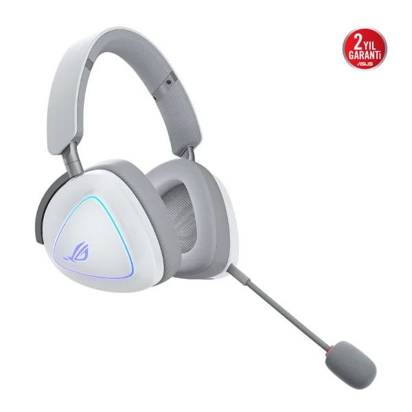 Asus Rog Delta Iı Siyah RGB 7.1 Kablolu/Kablosuz Kulak Üstü Oyuncu Kulaklığı - Görsel 5