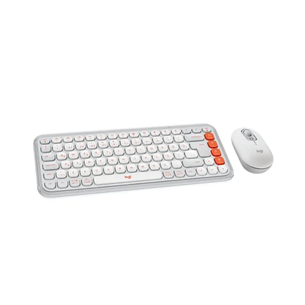 Logitech Pop Icon Combo Kablosuz Klavye Mouse Seti - Görsel 4