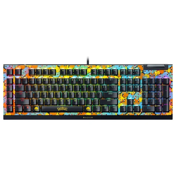 Razer Blackwidow V4 X Pokemon Edition RGB Green Switch Kablolu Mekanik Oyuncu Klavyesi - Görsel 7